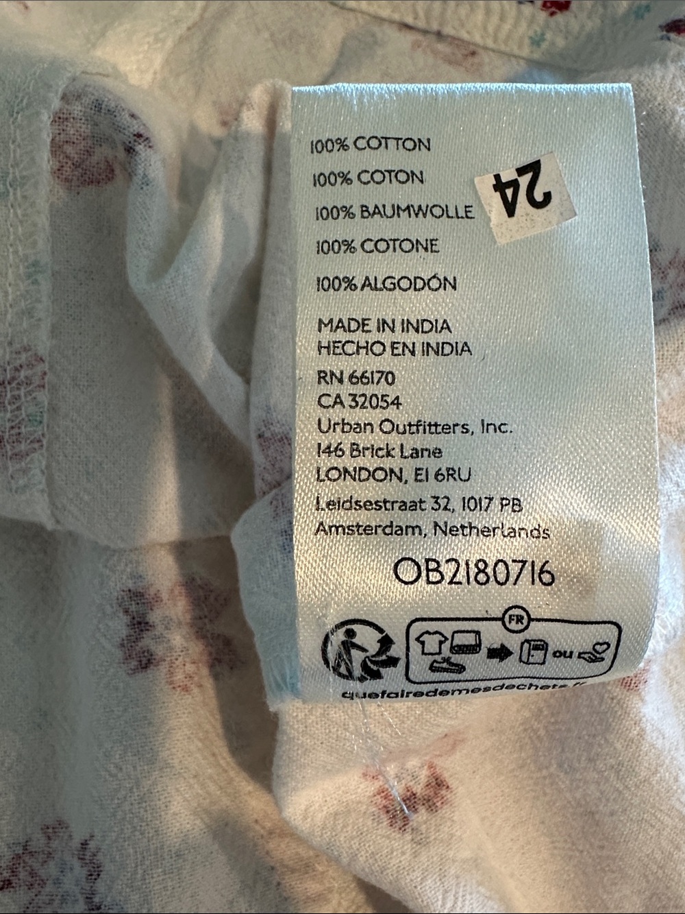 Free People Maddie Printed Tunic Top New! - Picture 10 of 11